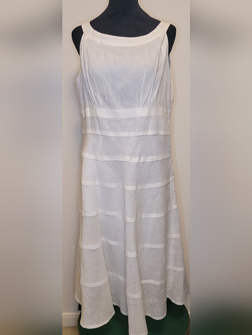 Classic White Women's A-Line Dress